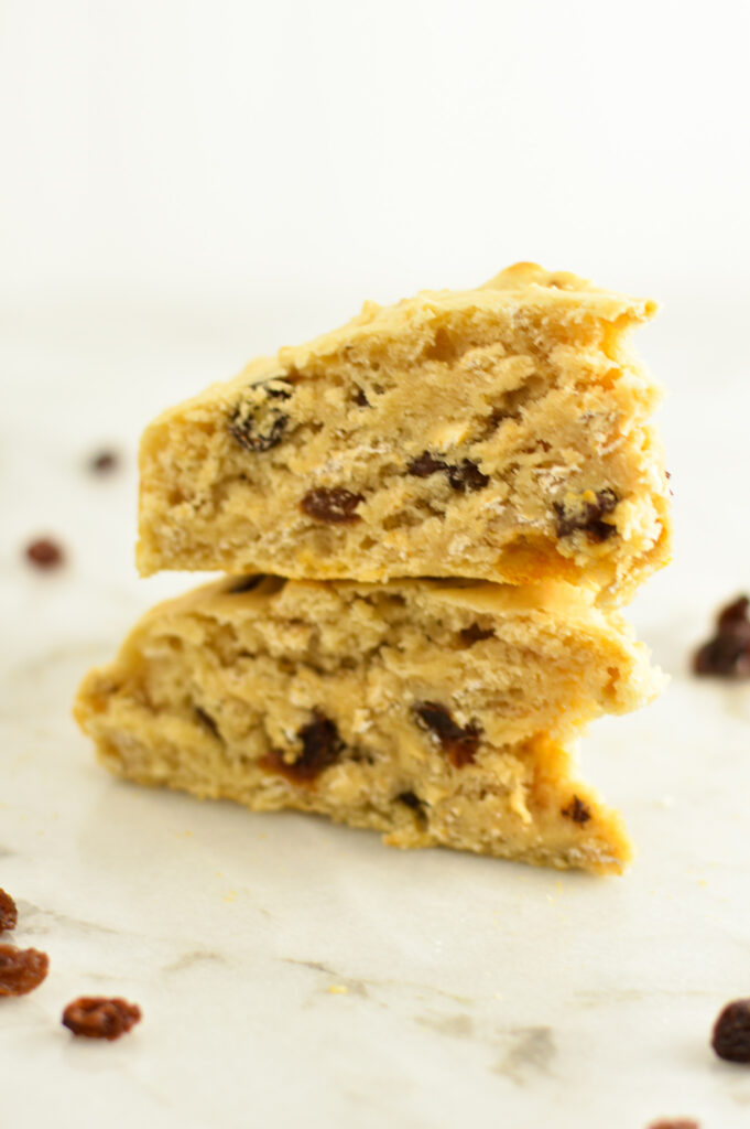 Raisin and Oat Scones