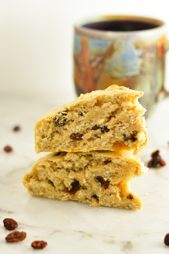 Raisin and Oat Scones