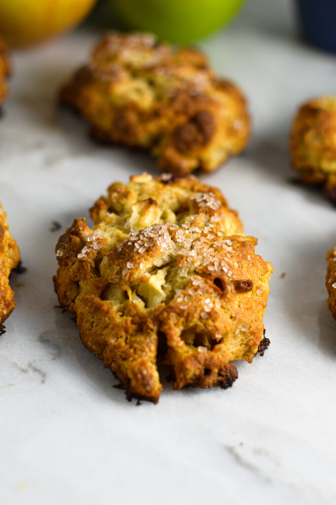 Apple and Butterscotch Scones