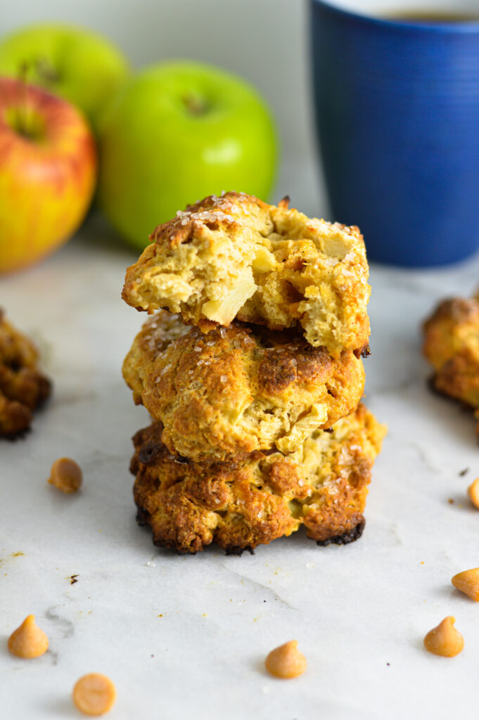 Apple and Butterscotch Scones