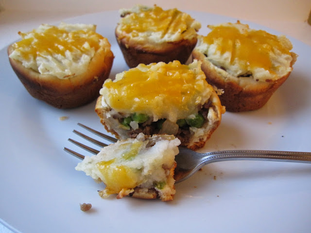 These little individual Mini Shepherd's Pie are made using pillsbury biscuits (or crescents), and are ready in 35 minutes. Makes a great weeknight dinner.