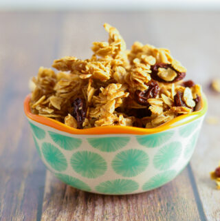 Cinnamon Raisin Granola