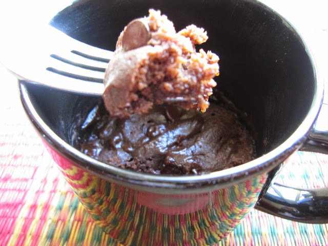 Microwave Brownie in a Cup