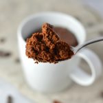 This eggless 4 Ingredient Chocolate Mug Cake can be made vegan and is ready in under 5 minutes. The perfect dessert recipe for one.