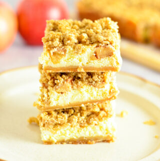 Apple Cheesecake Cookie Bars