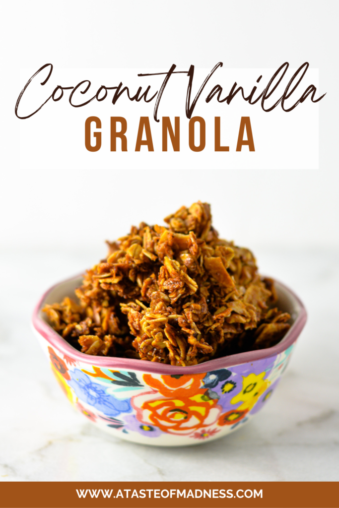 Coconut Vanilla Granola