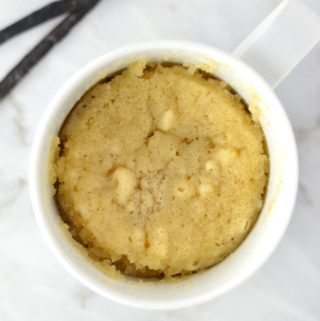 Vanilla Bean Mug Cake