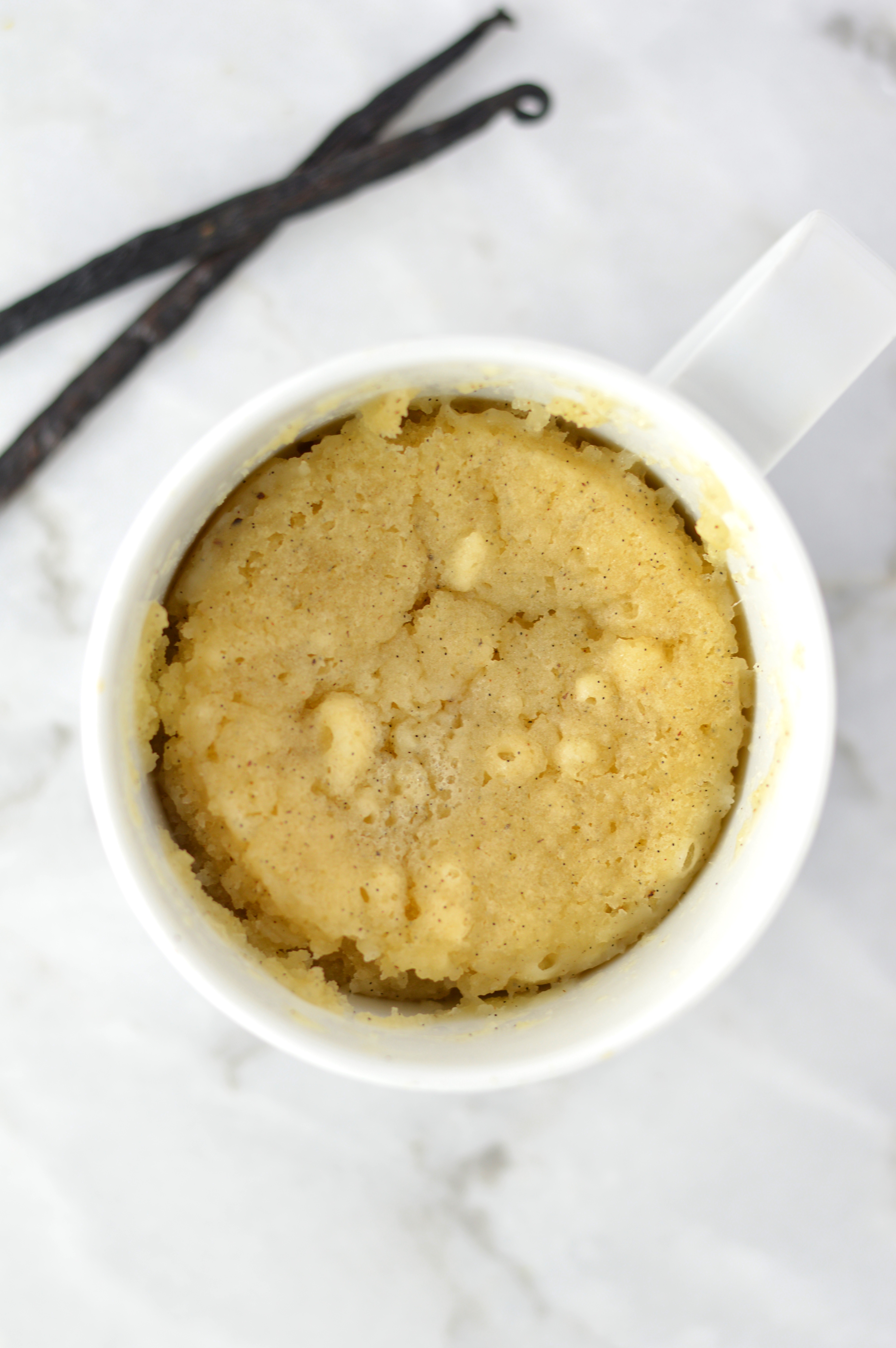 Vanilla Bean Mug Cake