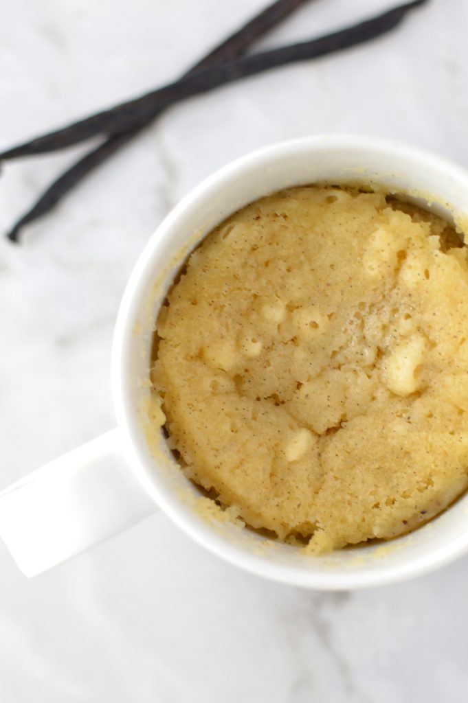 Vanilla Bean Mug Cake