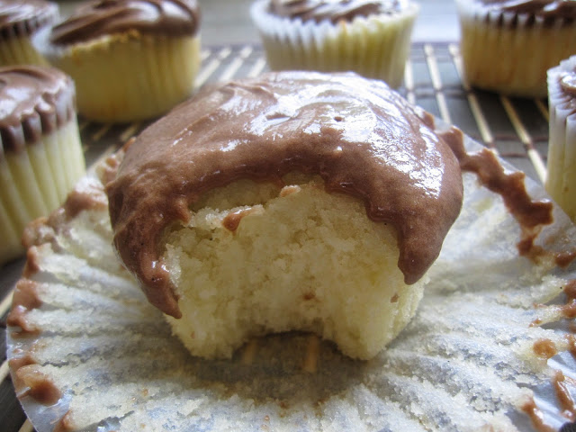 These Vanilla Bean Cupcakes with Nutella Frosting are one of my favourite dessert recipes. Made with vanilla bean paste and topped with rich nutella.