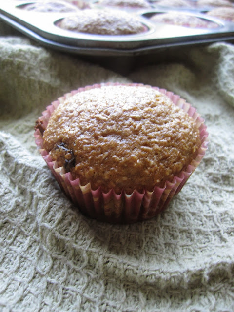 Healthy and easy Honey Raisin Bran Muffins sweetened with honey. One of my favourite recipes to make for a quick grab and go breakfast.