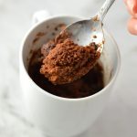 This easy Four Ingredient Nutella Mug Cake made without eggs and cocoa powder. I love making this as a last minute dessert recipe.