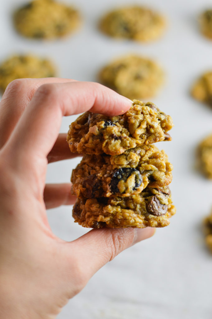 Oatmeal Raisin Chocolate Chip Cookies