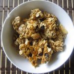 Sweet and Salty Coconut Vanilla Bean Granola