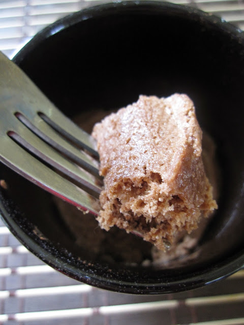 This Chocolate Vanilla Protein Mug Cake is made with vanilla whey protein powder and no egg. Perfect post workout snack recipe.