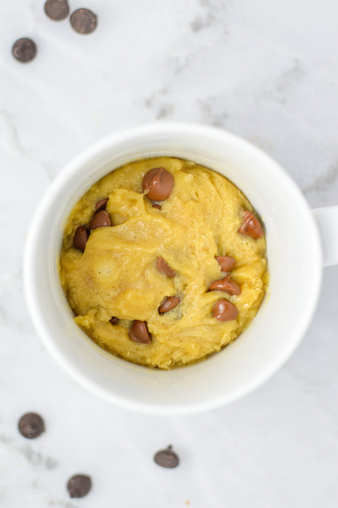 Chocolate Chip Mug Cake