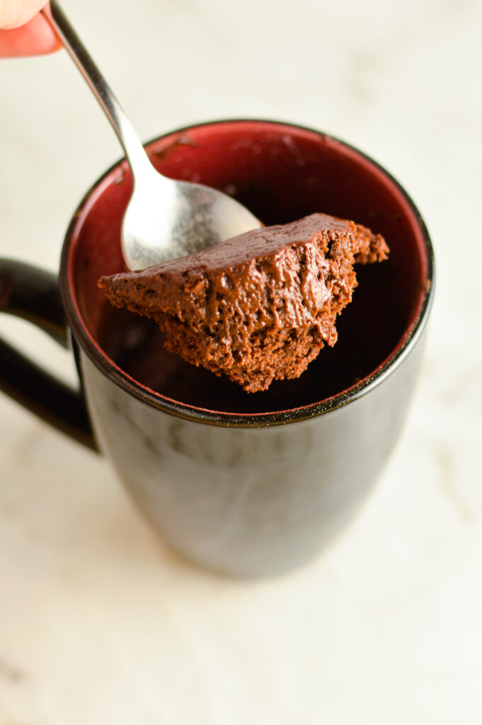 One Minute Chocolate Mug Cake