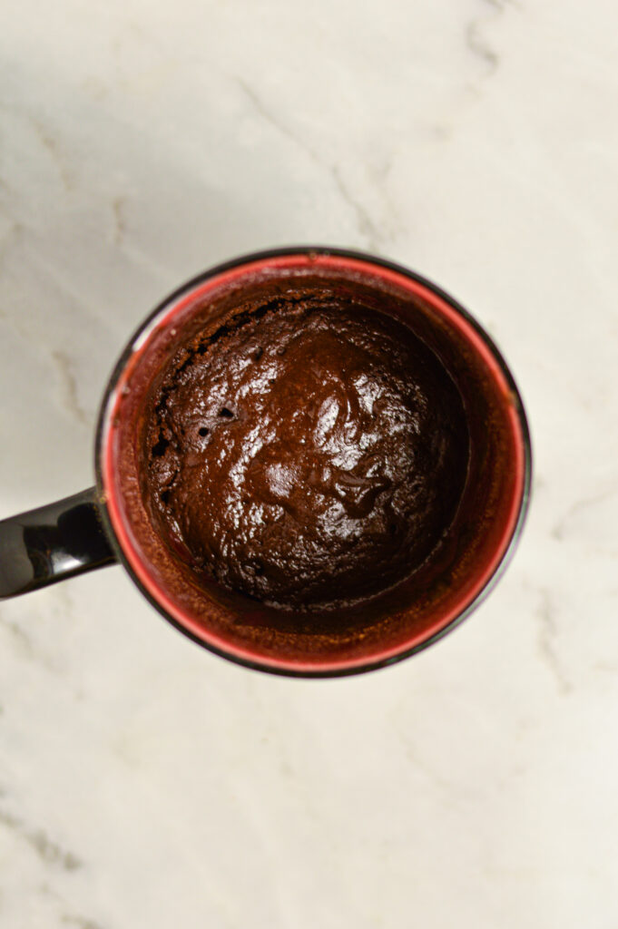 One Minute Chocolate Mug Cake