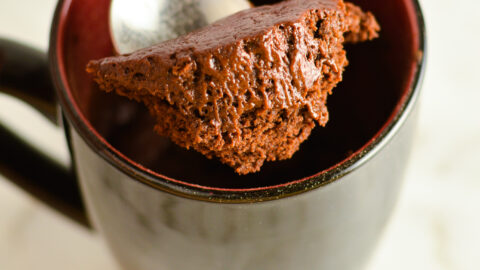 One Minute Chocolate Mug Cake A Taste Of Madness