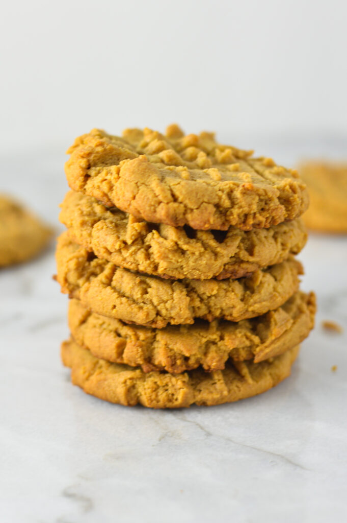 Flourless Butterless Peanut Butter Cookies