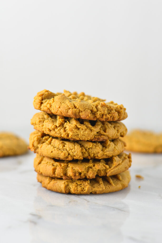 Flourless Butterless Peanut Butter Cookies