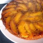 Whole Wheat Nectarine Upside Down Cake