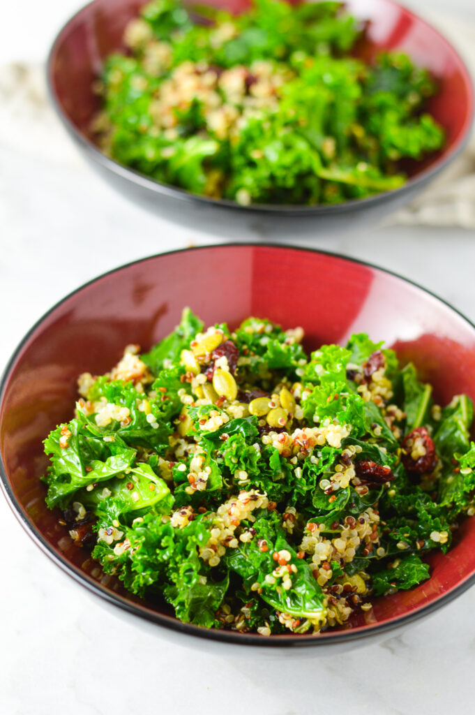 Kale, Quinoa and Cranberry Salad