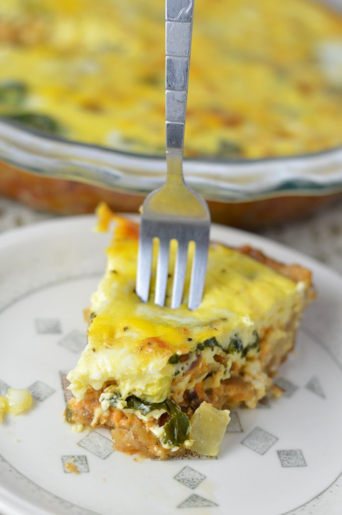 This Spinach and Feta Quiche is made with fresh baby spinach, crumbled feta and homemade crust. One of my favourite dinner recipes.