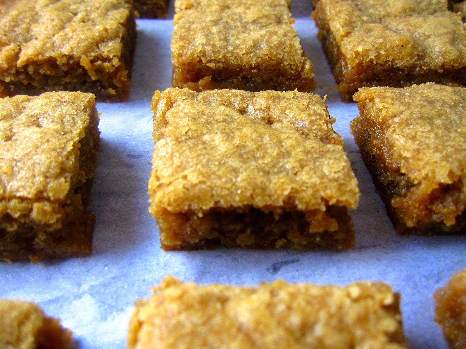 These chewy Coconut Oil Blondies are made with no butter, and flavoured with almond extract. Such an easy recipe, and can be customized to your liking.