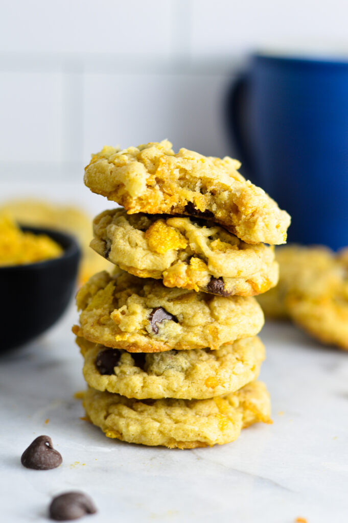 Coconut Chocolate and Cornflake Cookies