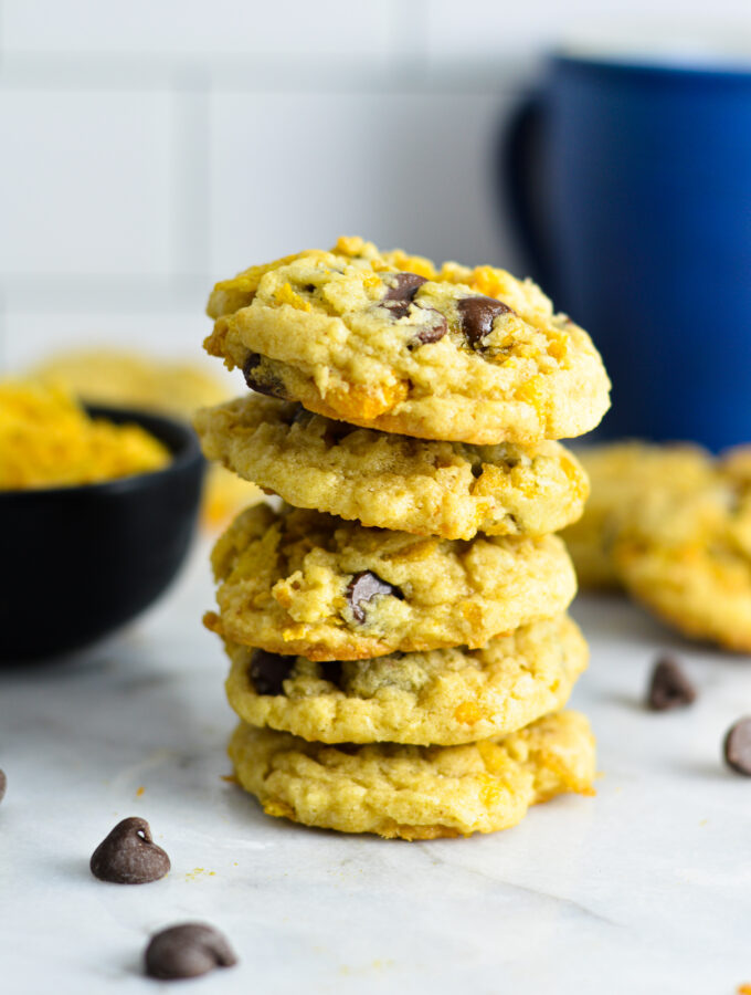 Coconut Chocolate and Cornflake Cookies