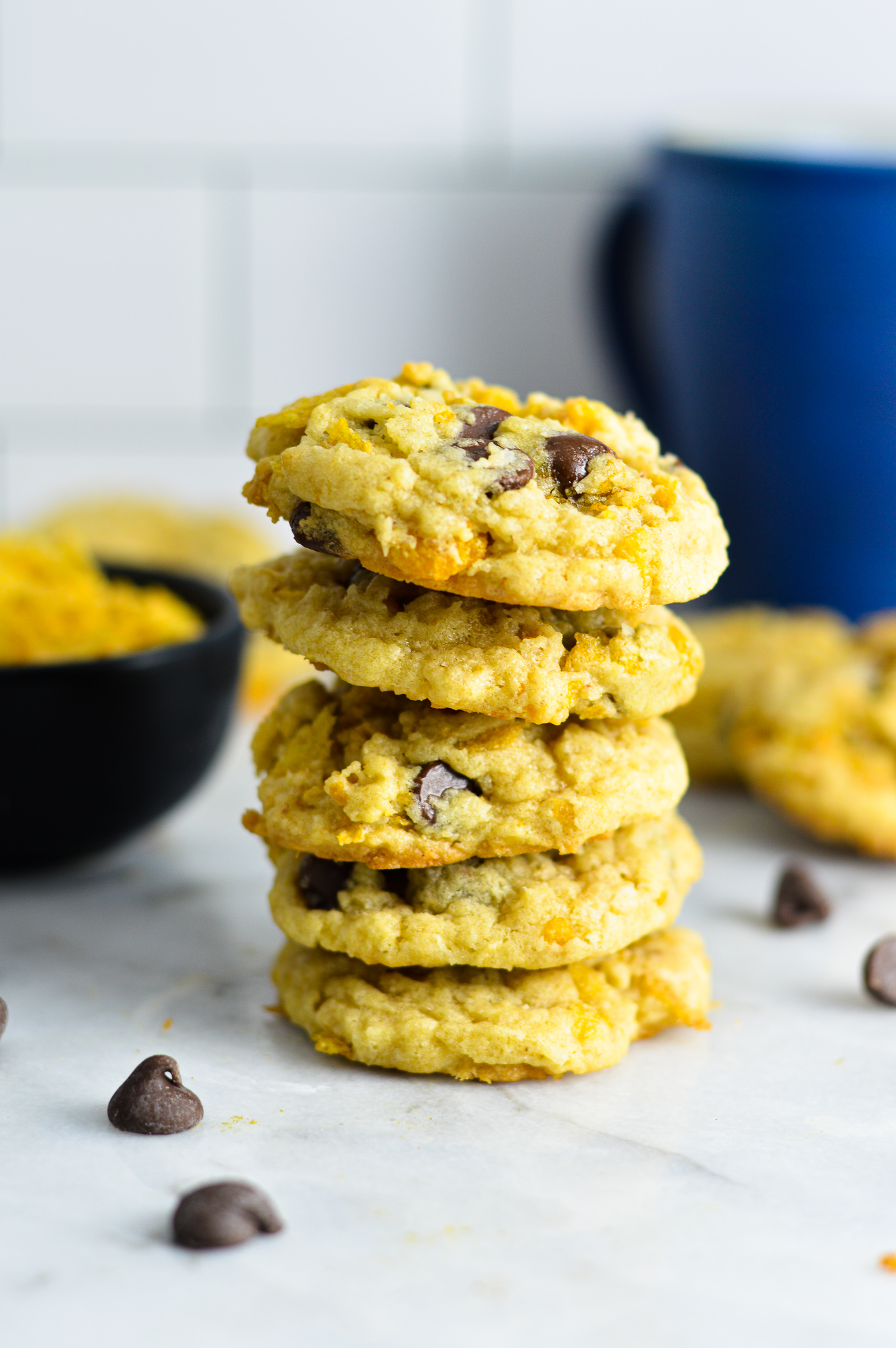 Coconut Chocolate and Cornflake Cookies