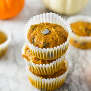 Pumpkin Chocolate Chip Muffins