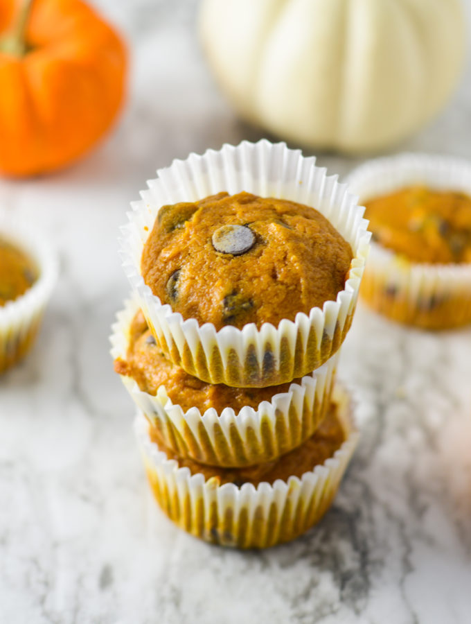 Pumpkin Chocolate Chip Muffins