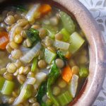 Spicy Lentil and Spinach Soup