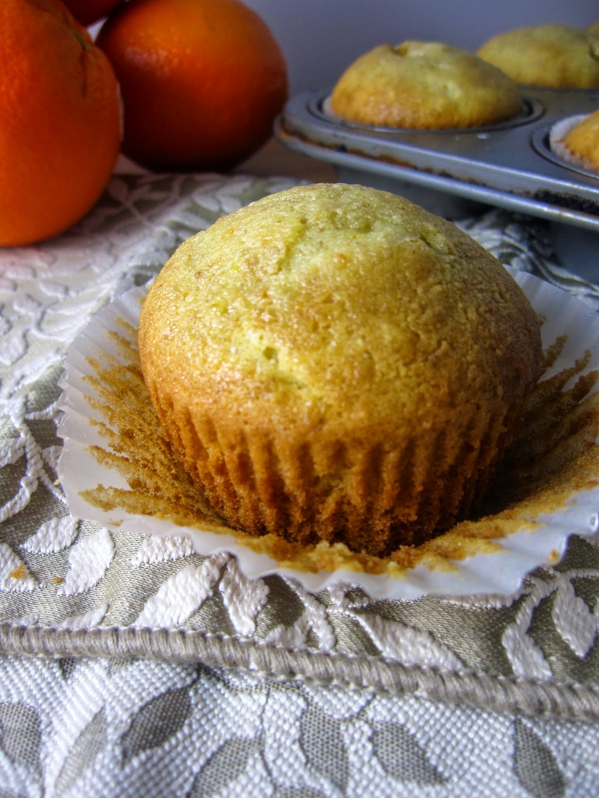 These Orange Muffins with orange glaze makes the perfect breakfast recipe. Made with whole wheat flour, yogurt and fresh orange juice.