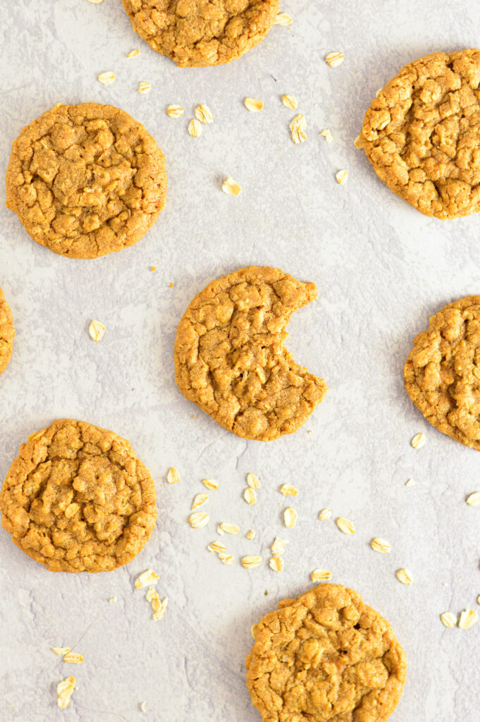 Biscoff Oatmeal Cookies