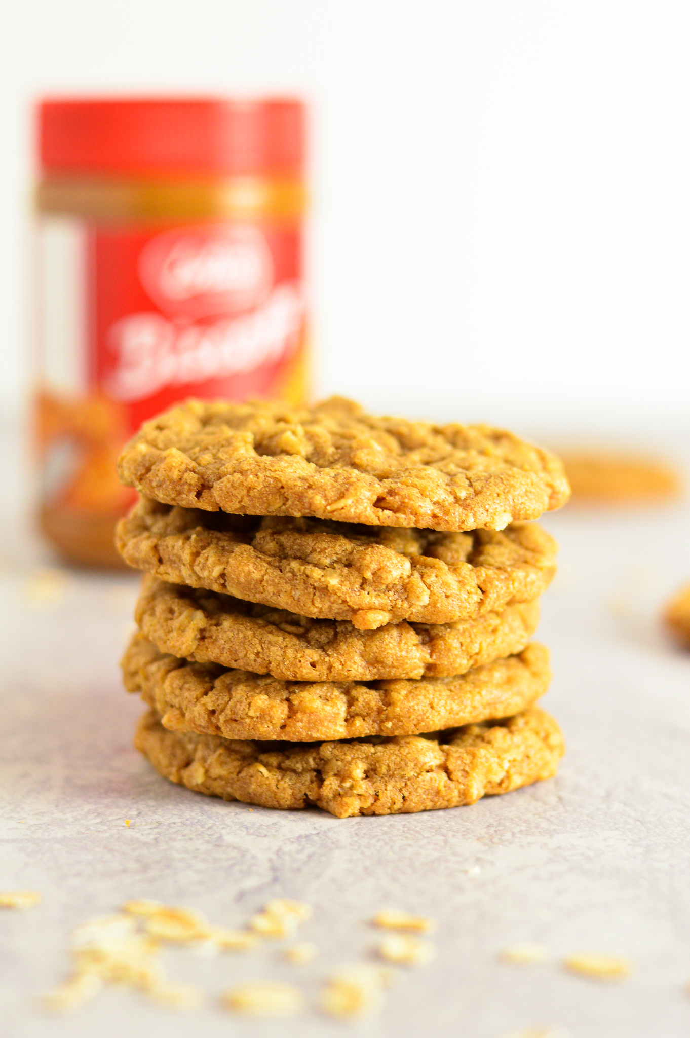 Biscoff Oatmeal Cookies