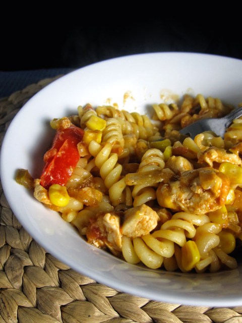 Chicken and Salsa Pasta