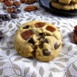 Chocolate, Caramel and Pecan Cookies