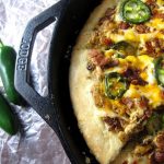 Jalapeno Popper Skillet Pizza