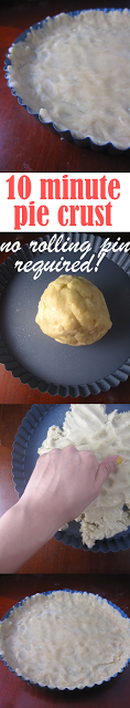 Easy Pie Crust (No Rolling Pin Required!)