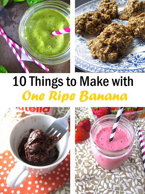 10 Things To Make With Only One Ripe Banana