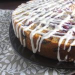 Fresh Cherry Coffee Cake