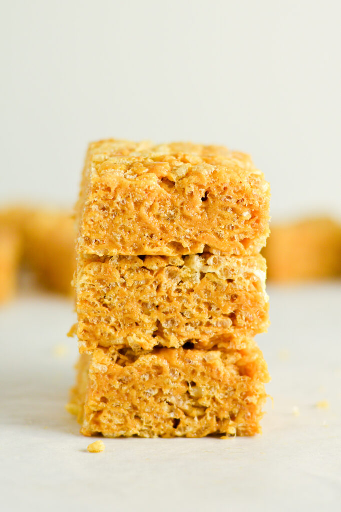 Peanut Butter Rice Krispie Squares