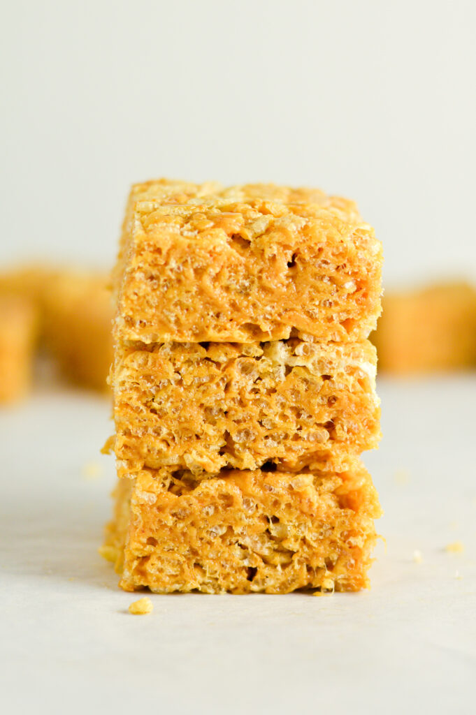 Peanut Butter Rice Krispie Squares