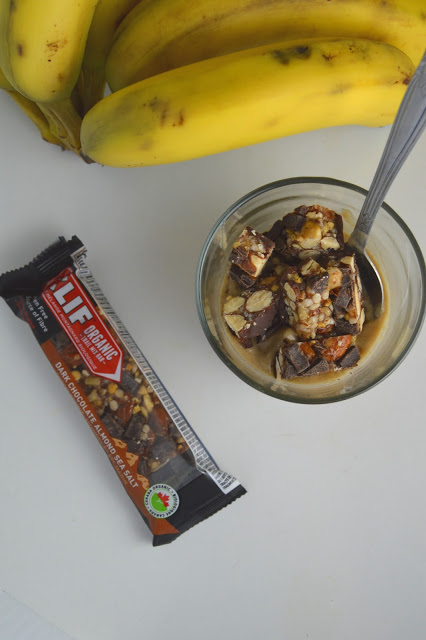 This Clif Bar parfait is made even more delicious with the addition of Clif Bars! It is perfect as a post workout snack, or whenever you want a sweet healthy treat!