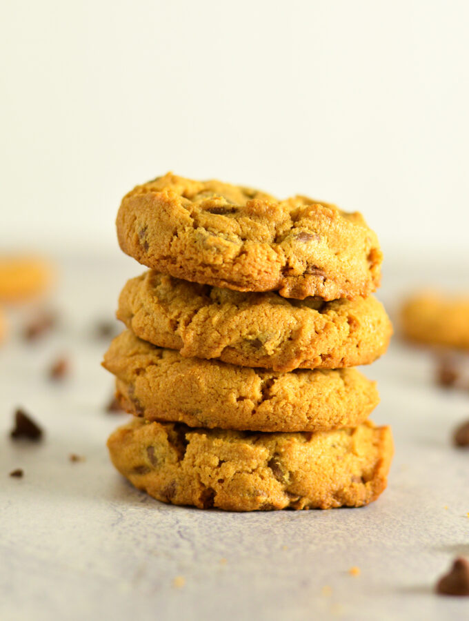 Gluten Free Peanut Butter Chocolate Chip Cookies