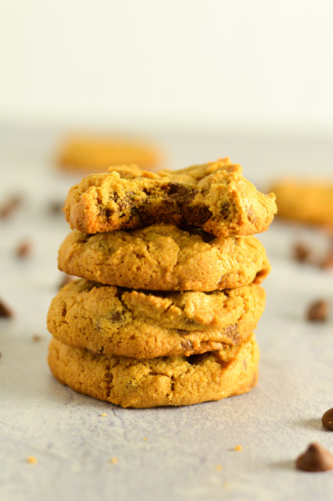 Gluten Free Peanut Butter Chocolate Chip Cookies