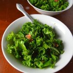 Kale and Bacon Salad with Apple Cider Vinaigrette